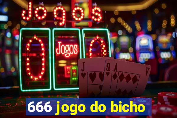 666 jogo do bicho